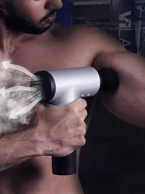 Pistolet de Massage avec 4 embouts