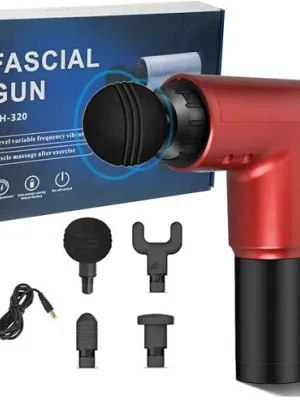 Pistolet de Massage avec 4 embouts