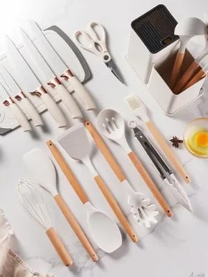 Ensemble de Couteaux de Cuisine 19 Pièces
