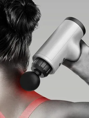 Pistolet de Massage avec 4 embouts