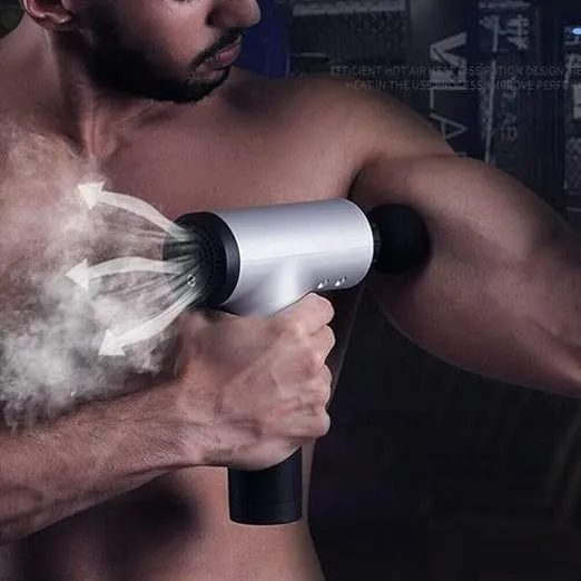 Pistolet de Massage avec 4 embouts